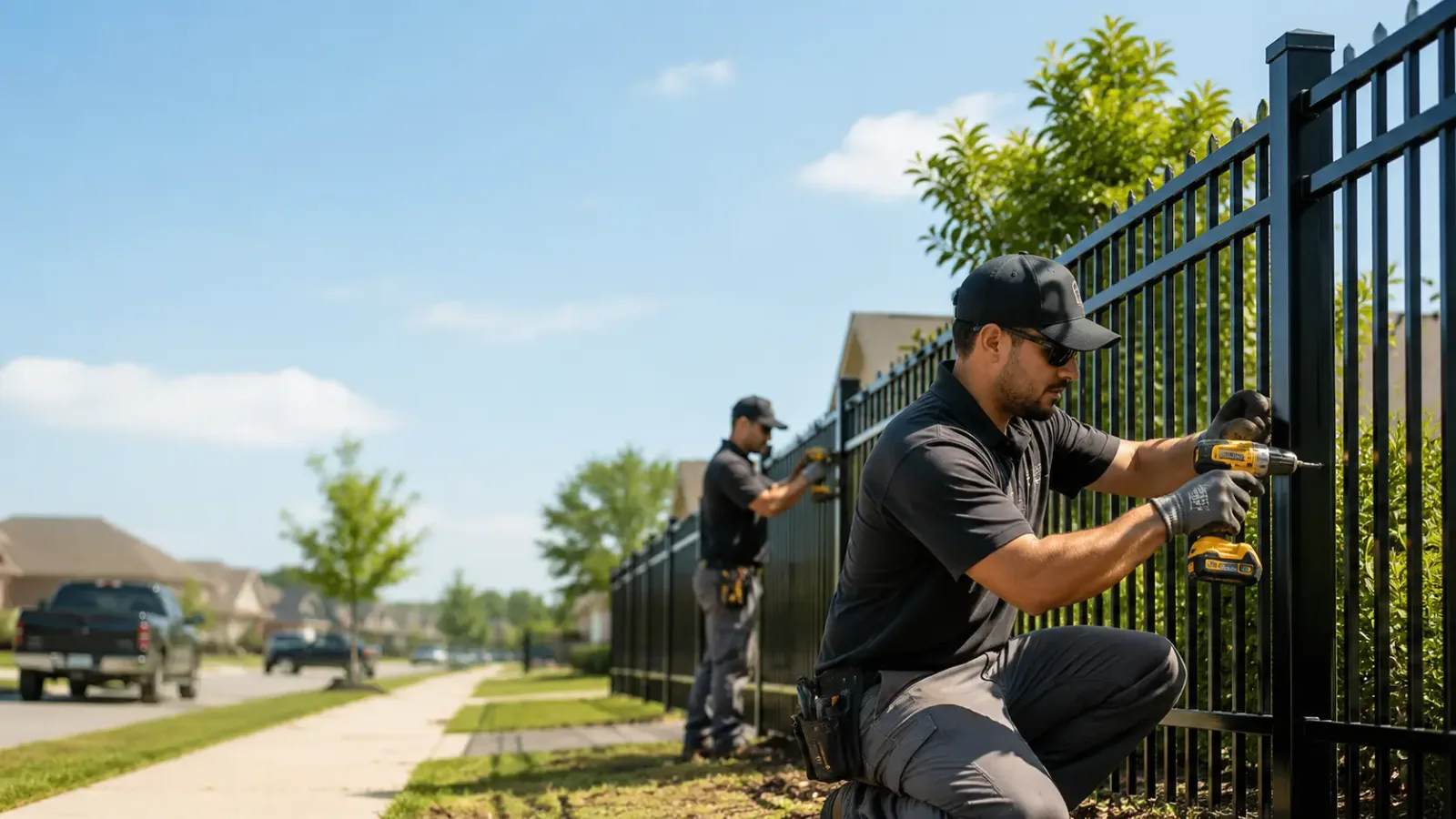 Metal Fence Installation in Chester, AR